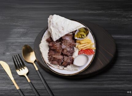شاورما لحم