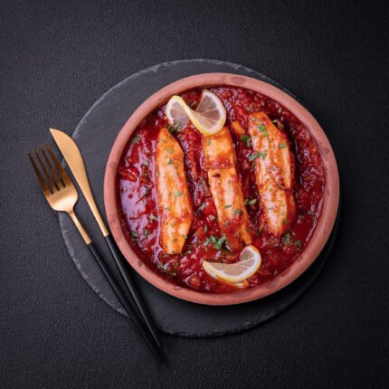 طاجن سالمون